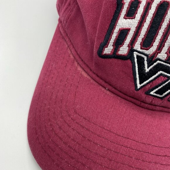 Virginia Tech Hokies Maroon Cap Hat Strap-back NCAA VT ACC Signatures - Picture 7 of 16